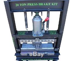 20 Ton Finger Brake Heavy Duty Kit De Bricolage Constructeur