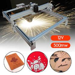 40x50cm 500mw Diy Laser Gravure Machine Cnc Bureau En Bois Logo Cutter Graveur