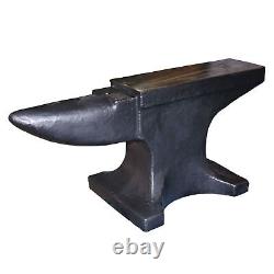 50kg (110lbs) Enclume de forgeron Outil de travail du métal pour aplanir, forger et former