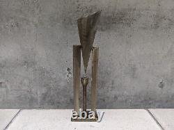 Art Original Sculpture Métal/acier Signé