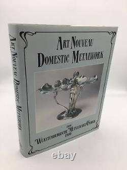 Artisanat métallique domestique Art Nouveau de la Wurttembergische Metallwaren Fabrik 1906