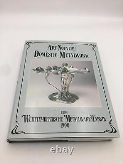 Artisanat métallique domestique Art Nouveau de la Wurttembergische Metallwaren Fabrik 1906