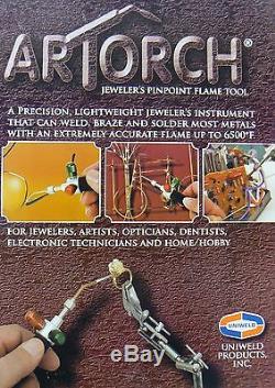 Artorch Little Torch Uniweld Torch Metalcrafts Kit Avec 5 Conseils De Soudage De Bijoux