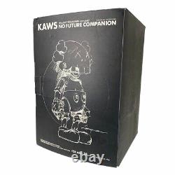 Aucun Futur Compagnon Rare Noir Chrome Figure Par Kaws X Hajime Sorayama