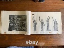 Catalogue de travail du métal en feuille et de statuaire architectural de W. H. Mullins de 1896