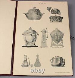 Catalogue rare de commerce de plaques métalliques ART NOUVEAU 1900 METALLARBEITEN Jugendstil