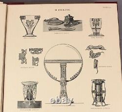 Catalogue rare de commerce de plaques métalliques ART NOUVEAU 1900 METALLARBEITEN Jugendstil