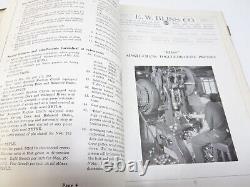 Catalogues commerciaux de la E. W. Bliss Co. pour les machines de travail du métal, guides x3 diff