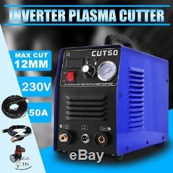 Cut50 Plasma Cutter 50a Inverter Digital & Accessoires 230v & Torches 1-12mm Cut
