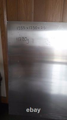 Feuille de bande d'aluminium épaisse de 1355x1250x2.5