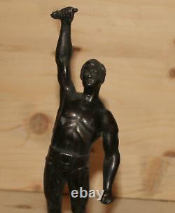 Figurine D'athlète Homme Métal Fabriqué À La Main