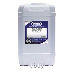 Fluide de travail des métaux liquide EXOL Excelcut EP (N107) 25 litres