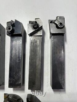Lot de 6 porte-outils à queue carrée de marques mixtes pour le tournage en usinage CNC de métaux