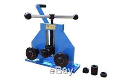 Metz Tools Bench Mounted Ring Roller Barre Plate Barre Carrée