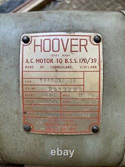 Outil De Tour De Travail En Métal Ancien Hoover Motor