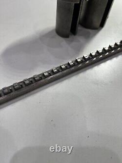 Outil de coupe de broche de clavette CNC en métallurgie avec douilles de broche à col HSS.