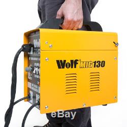 Soudeuse Portative De Wolf Mig 130 230v DC Aucun Gas Gasding 50-120amp