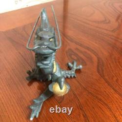 Statue de dragon en métal de 6,6 pouces Figurine japonaise en métal