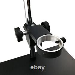 Support De Caméra De Microscope Industriel 50mm Support D'objectif Plate-forme De Table De Travail En Métal